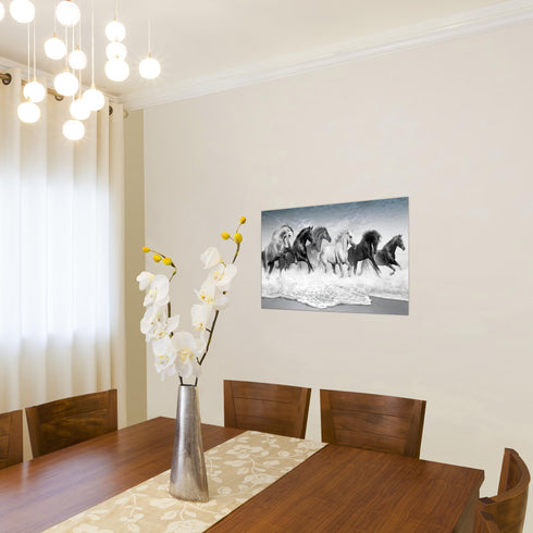 Wandbilder Wohnzimmer XXL Pferde Moderne Bilder Tiere